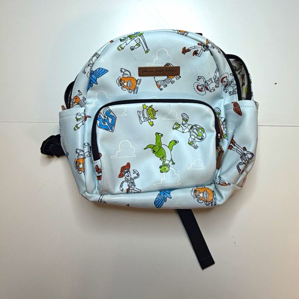 Petunia Pickle Bottom Disney Baby Toy Story Small Backpack Diaper Bag Blue